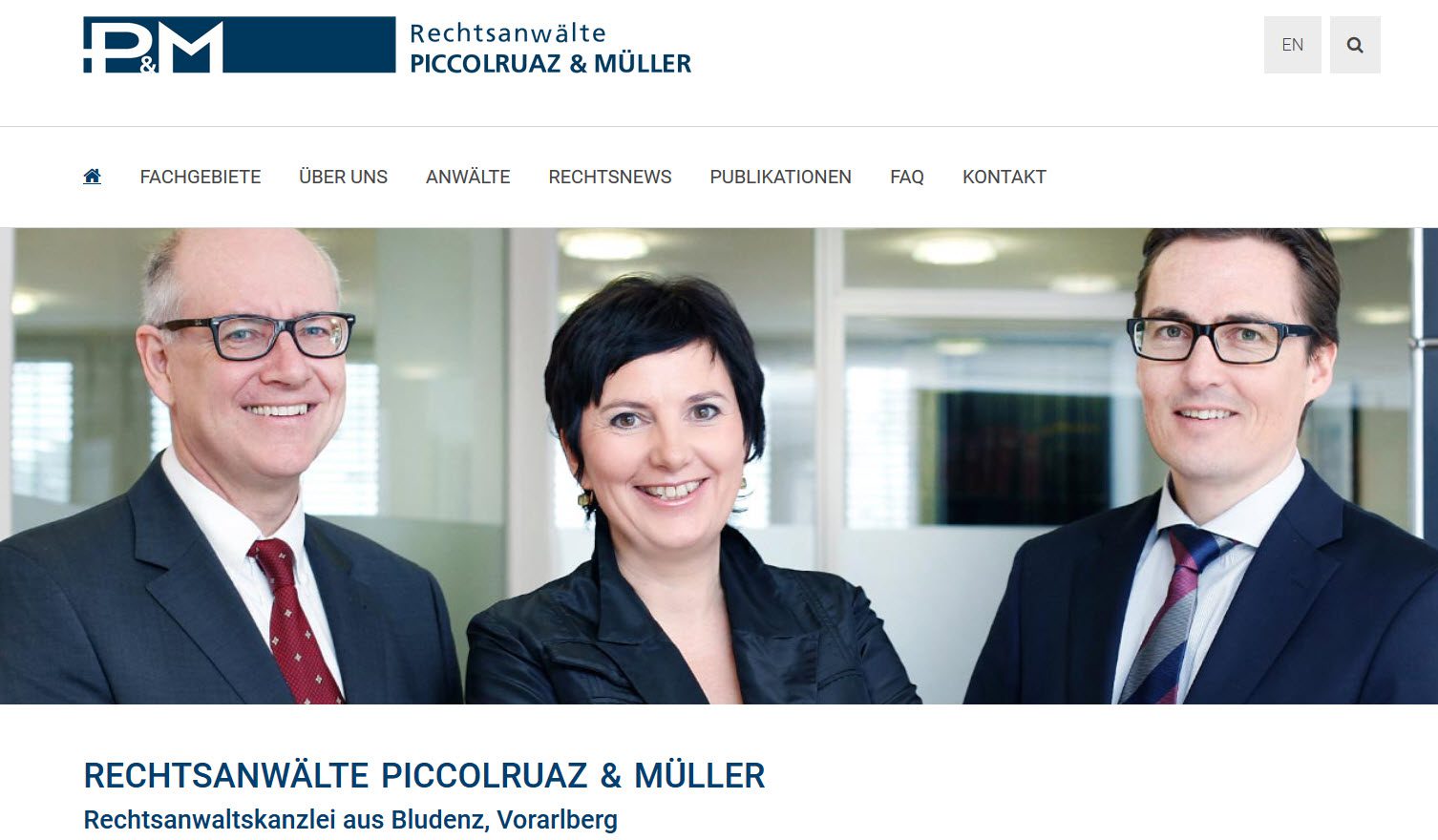 Rechtsanwälte PICCOLRUAZ & MÜLLER Bludenz